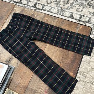 Janie and Jack size 6 plaid pants